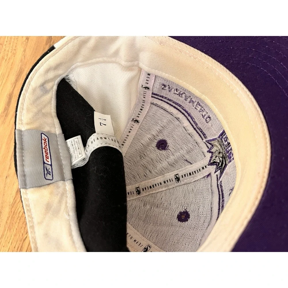 Sacramento Kings Reebok Vintage‎ Fitted Cap Hat - Size: 7 1/4